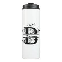 Enjoy your coffee with your personalised Monogram
