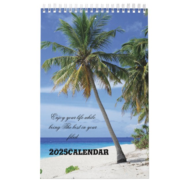 Enjoy your life 2025 calendar (Cover)