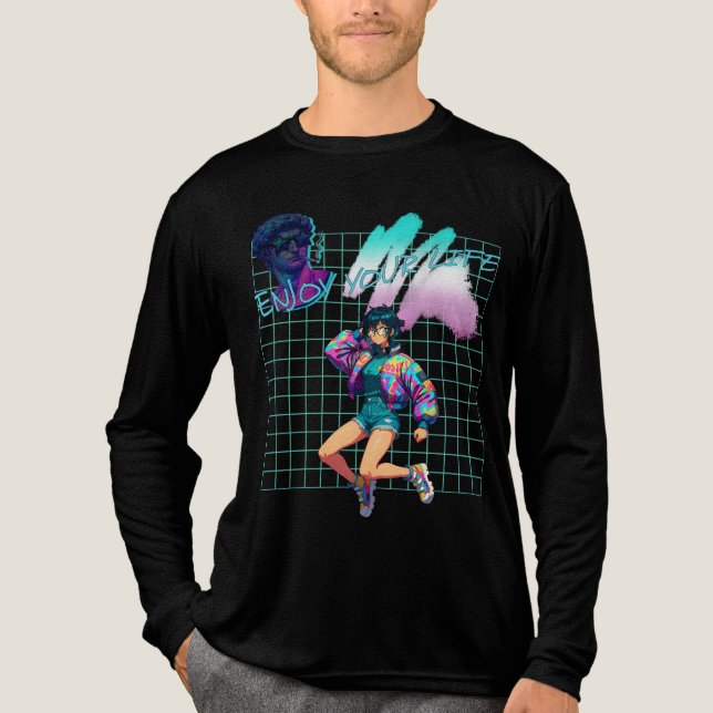 Enjoy Your Life Tri-Blend Shirt (Front)