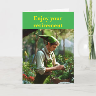 Enjoy your retirement. card