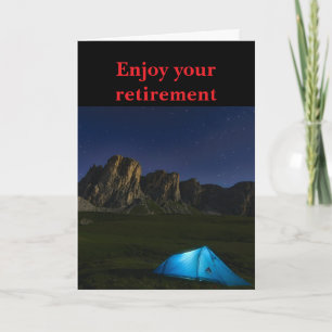 Enjoy your retirement. card