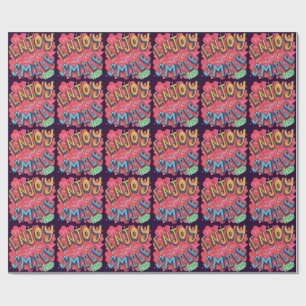 Enjoy Your Smile (I Do) Wrapping Paper