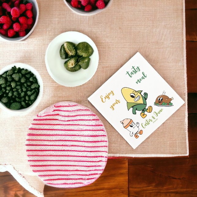 Enjoy your tasty meal napkin (Creator Uploaded)