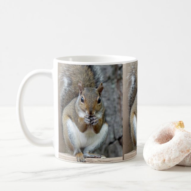 Enjoying a Treat Mug (With Donut)