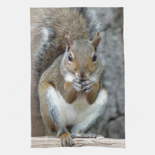 Enjoying a Treat Towel