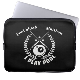 Enjoying Billiards With a Passion for Competition Laptop Sleeve