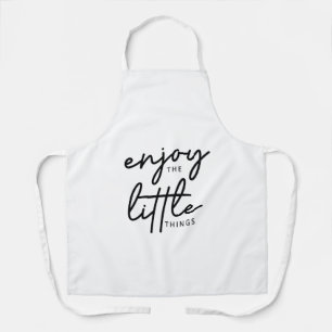 Enjoying The Little Things Apron