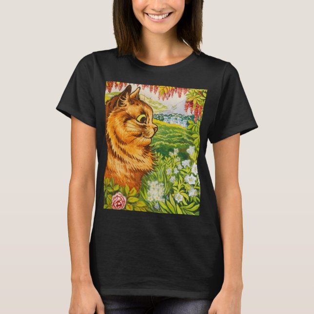 Enjoying the View by Louis Wain T-Shirt (Front)