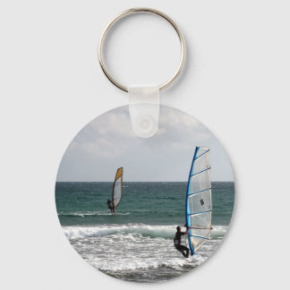 Enjoying the wind key ring