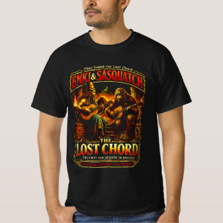 Enki and Sasquatch The Lost Chord T-Shirt