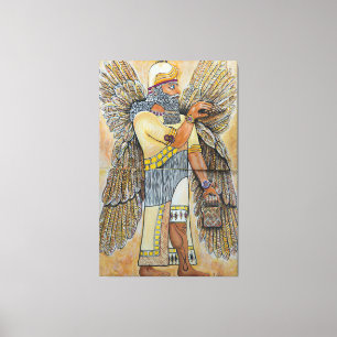 Enki the Annunaki Canvas Print
