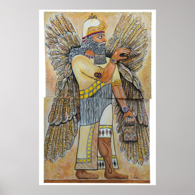 Enki The Annunaki Poster (Front)