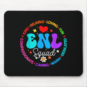 Enl Squad Teacher Squad English New Language Crew  Mouse Pad