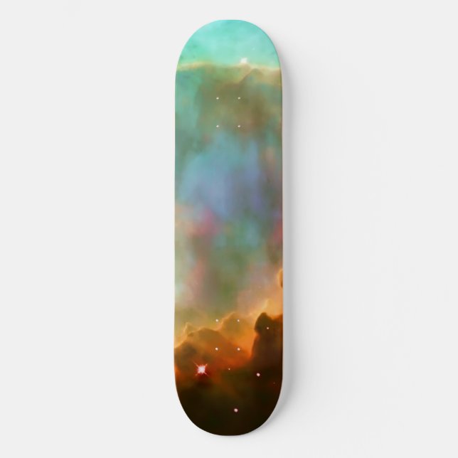 Enlarged Region of The Omega Nebula Skateboard (Front)