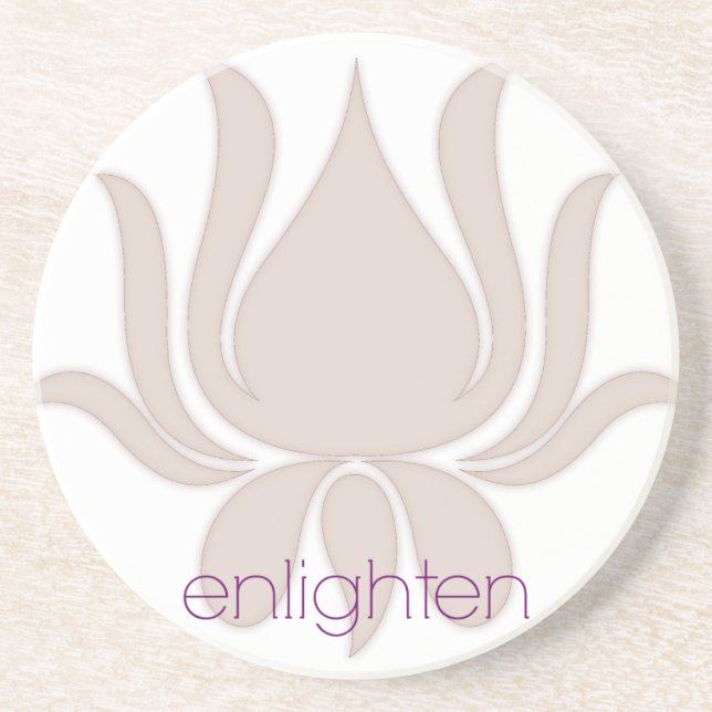 Enlighten Lotus Coaster (Front)