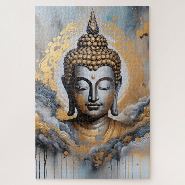 Enlightened Buddha Jigsaw Puzzle (Vertical)