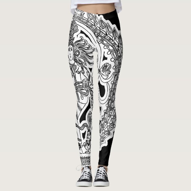 Enlightened Elephant Product Leggings (Front)