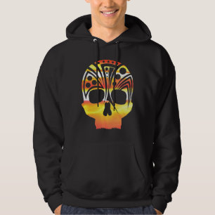 enlightened skull hoodie