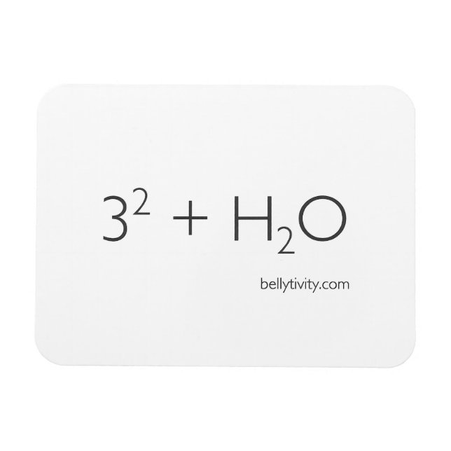 Enlightening refrigerator magnet from Bellytivity (Horizontal)