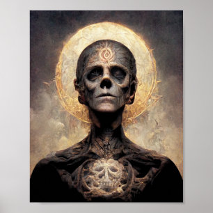 Enlightenment Fantasy Sci-Fi Art Poster