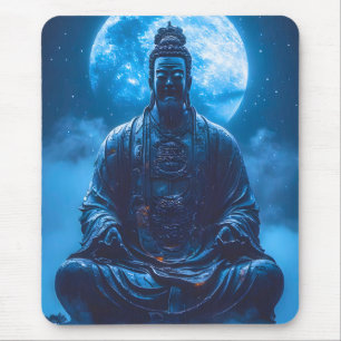 Enlightenment in Blue Mouse Pad