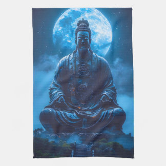Enlightenment in Blue Tea Towel