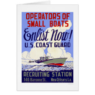 Enlist now! U.S. Coast Guard - WPA