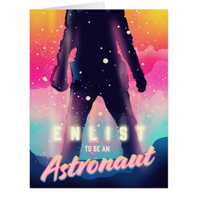 Enlist to Be an Astronaut (Front)