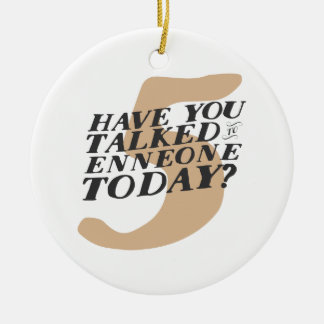 Enneagram 5 Funny Christmas Ornament