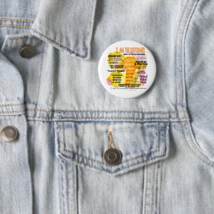 Enneagram Type 1 - I Am The Reformer 6 Cm Round Badge