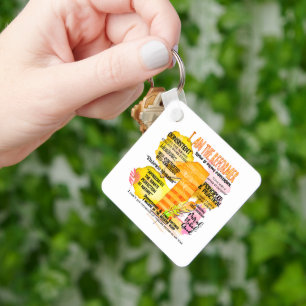 Enneagram Type 1 - I Am The Reformer Key Ring