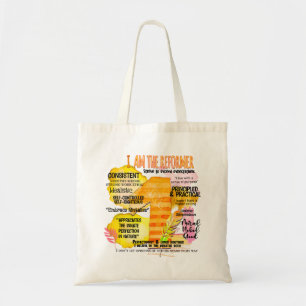 Enneagram Type 1 - I Am The Reformer Tote Bag