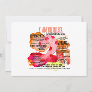 Enneagram Type 2 - I Am The Helper Holiday Card