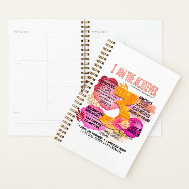 Enneagram Type 3 - I Am The Achiever Planner (Display)