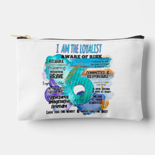 Enneagram Type 6 - I Am The Loyalist Accessory Pouch