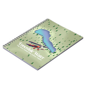 Ennerdale Water , lake district Travel poster Notebook