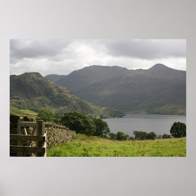 Ennerdale Water, the English Lake District Poster (Front)