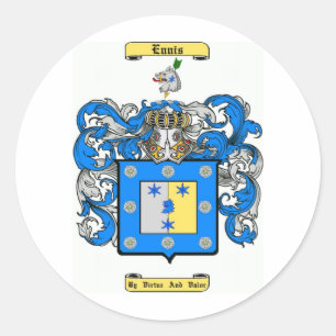 ennis classic round sticker