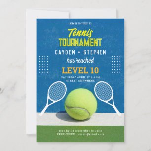 ennis Country Club Engagement Invitation