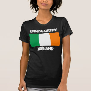 Enniscorthy, Ireland with Irish flag T-Shirt