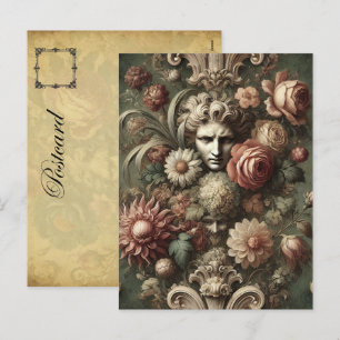 Ennui Elegance – Gothic Victorian Holiday Postcard