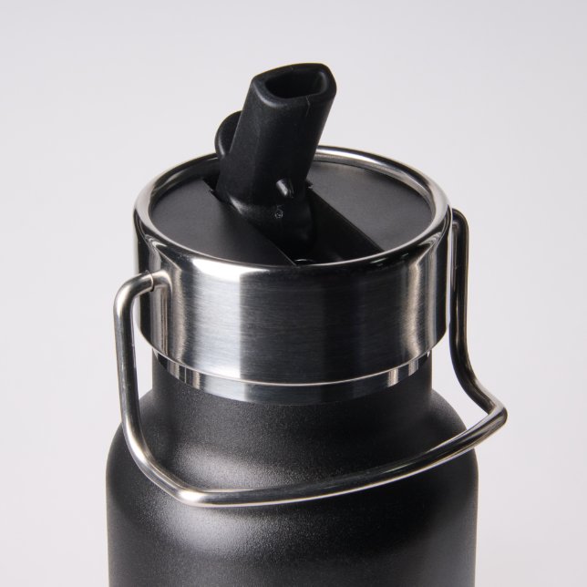 Enon Music Group Black Water Bottle (Lid)