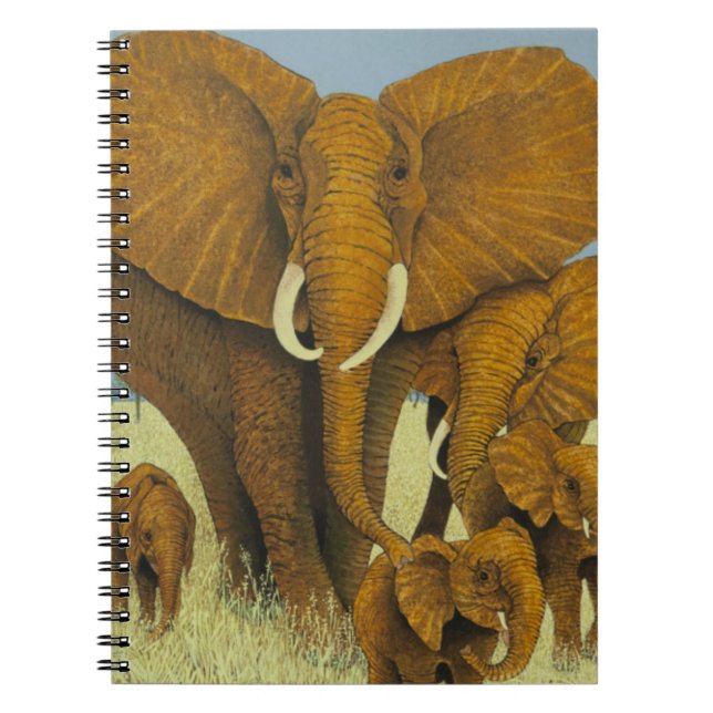 Enormous but caring spiral notebook (Front)