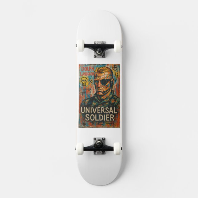 Enormous Giant Deckz Art Dolph Skateboard (Front)