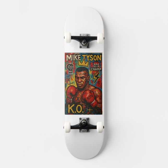 Enormous Giant Deckz Art K.O. Skateboard (Front)