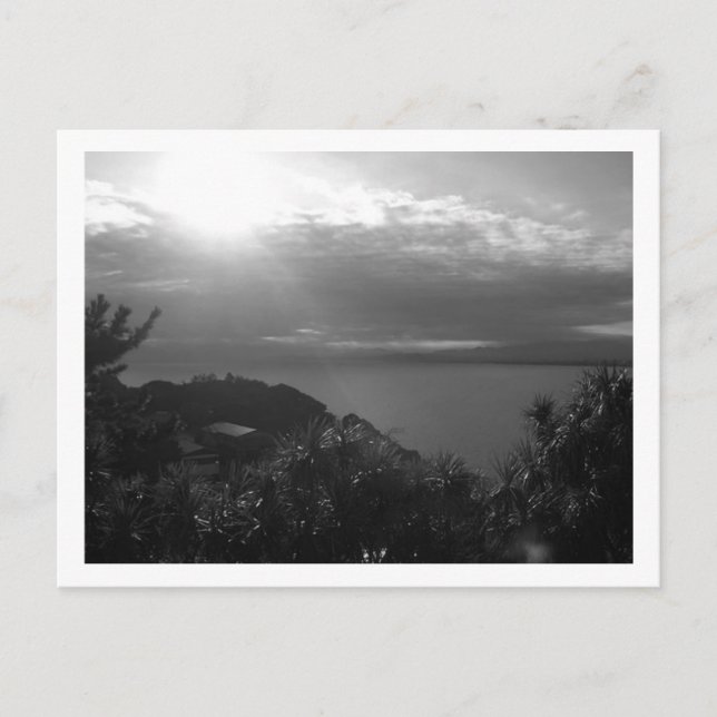 Enoshima & The Pacific Postcard (Front)