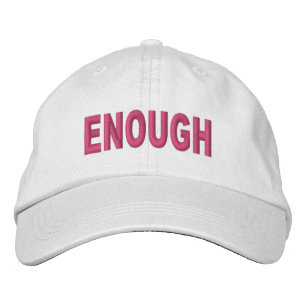 ENOUGH7 EMBROIDERED HAT