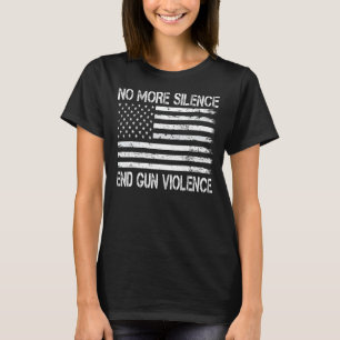 Enough End Gun Violence Anti Gun Wear Orange Usa F T-Shirt
