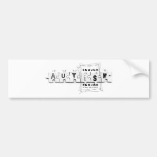 Enough is enough bumper sticker