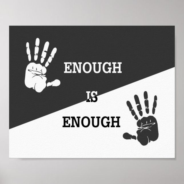 Enough Is Enough Poster (Front)